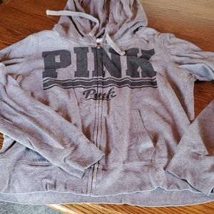 PINK zip up hoodie